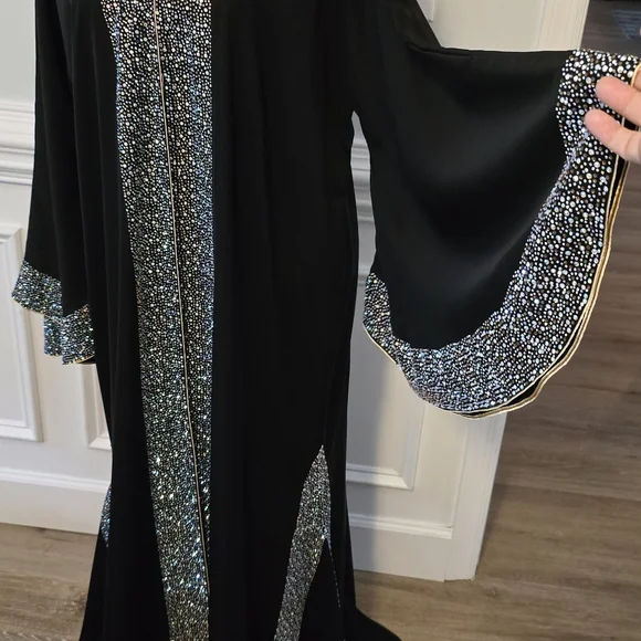 Kaftan Dubai Glitter Sequin